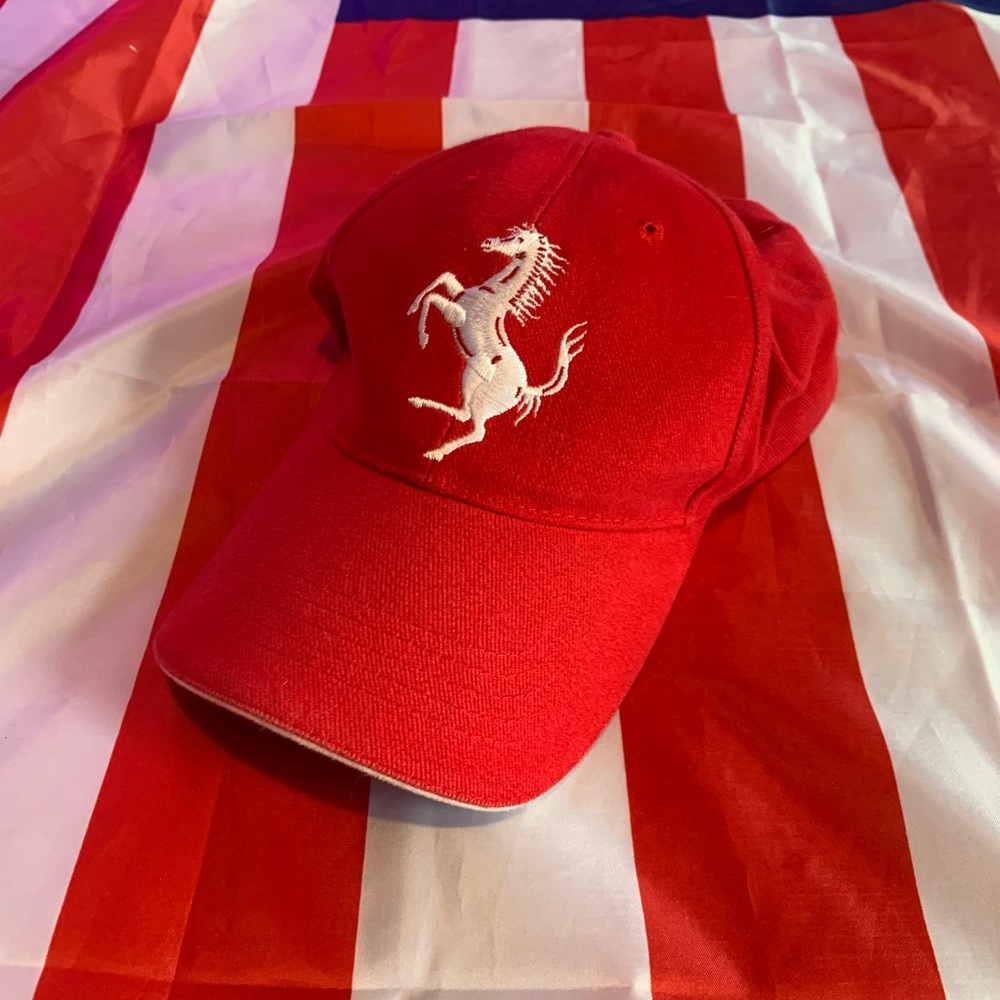 Vintage Ferrari F1 adjustable hat